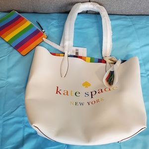 Reversible Rainbow Tote